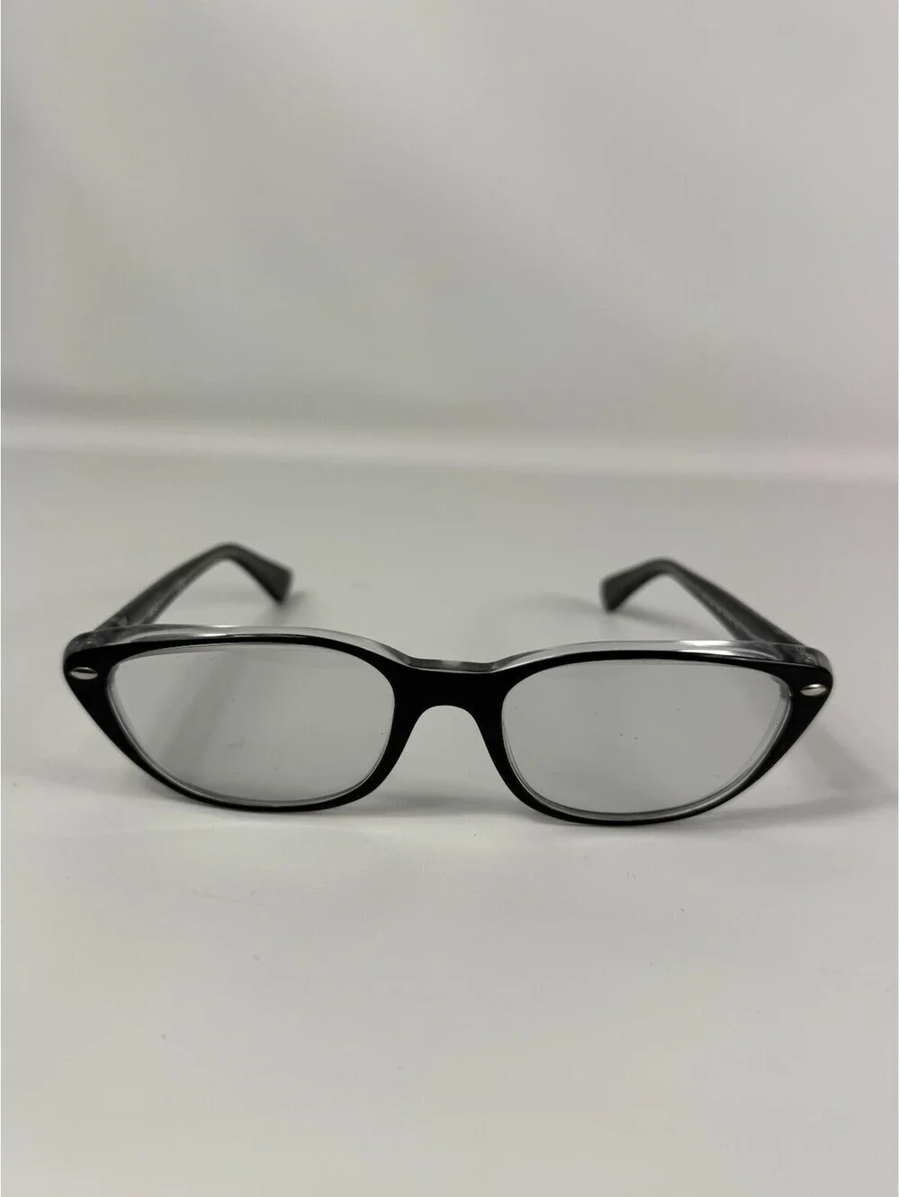 Ray Ban RB 5242 2034 Cat Eye Black Clear Eyeglasses Frame Only 53-18-140
